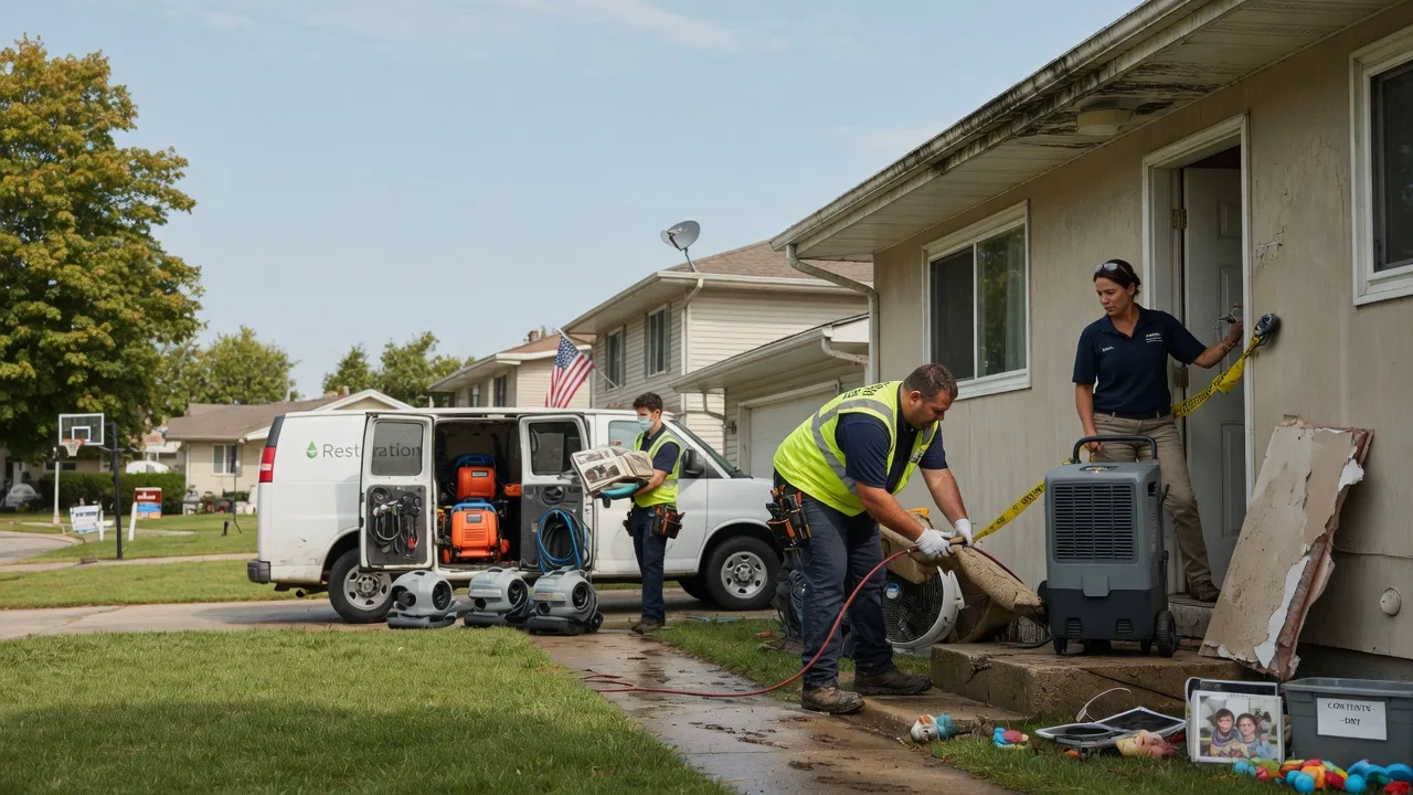 Water Damage Restoration in New Buffalo, PA near me